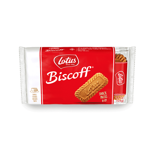 Lotus Biscoff Cookie Snack Pack Case - 2P x 8